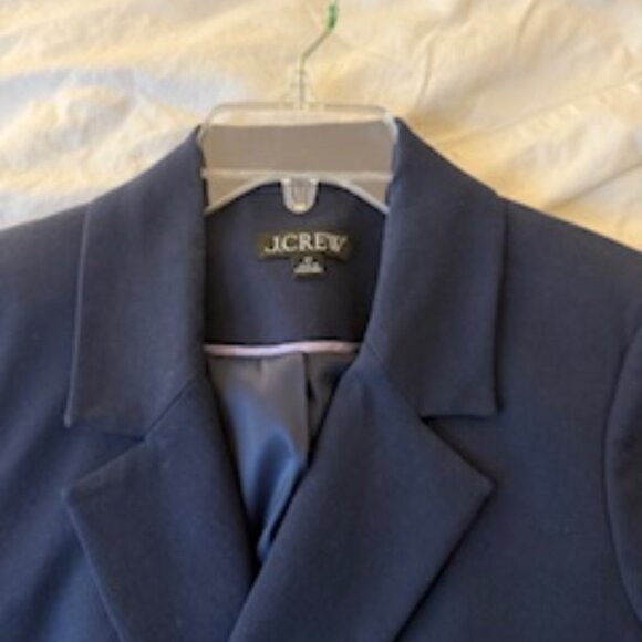 J Crew shrunken fit double-breasted blazer Size 4P - Picture 4 of 4